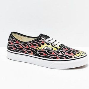 VANS Mash Up/Flames Shoes Size 6.5 Men 8 Women